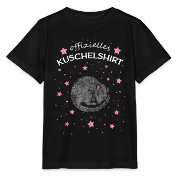 Kuschelshirt Ratte Rattenliebhaber Haustiere - Stanley/Stella Kinder T-Shirt MINI CREATOR  - Schwarz - Vorne - Mikhail (115cm)