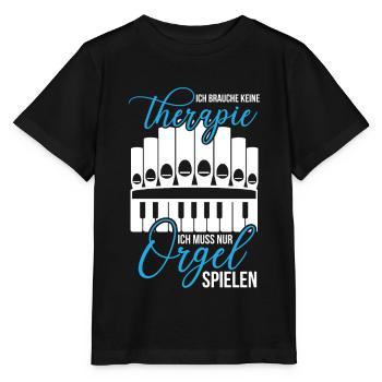 Organothérapie Église Musique Joueurs d’orgue Orgues - T-shirt bio MINI CREATOR Stanley/Stella Enfant - noir - Devant - Mikhail (115cm)