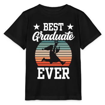Best Graduate of All Time Graduated Graduates - Stanley/Stella MINI CREATOR Kids’ T-Shirt - black - Front - Mikhail (115cm)