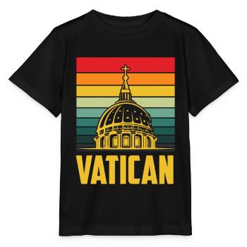 Leadership de l’Église du Vatican Italie Rome - T-shirt bio MINI CREATOR Stanley/Stella Enfant - noir - Devant - Mikhail (115cm)