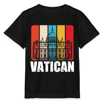 Église du Vatican Italie Rome - T-shirt bio MINI CREATOR Stanley/Stella Enfant - noir - Devant - Mikhail (115cm)