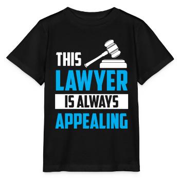 This Lawyer Always Contradicts Lawyer Lawyer - Stanley/Stella MINI CREATOR Kids’ T-Shirt - black - Front - Mikhail (115cm)