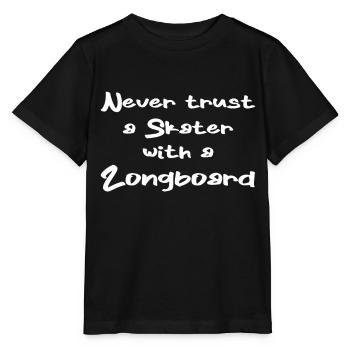 Skater Skateboard Cadeau Halfpipe Sk8 Ollie - T-shirt bio MINI CREATOR Stanley/Stella Enfant - noir - Devant - Mikhail (115cm)