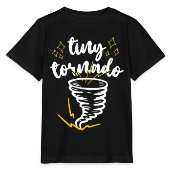 Storm Chaser Hurricane Meteorology - Stanley/Stella Kinder T-Shirt MINI CREATOR  - Schwarz - Vorne - Mikhail (115cm)
