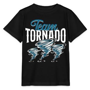 Storm Chaser Hurricane Meteorology - Stanley/Stella Kinder T-Shirt MINI CREATOR  - Schwarz - Vorne - Mikhail (115cm)