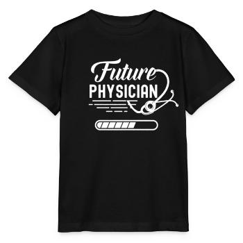 Futur Médecin Profession Médecin Médecine Médicale - T-shirt bio MINI CREATOR Stanley/Stella Enfant - noir - Devant - Mikhail (115cm)