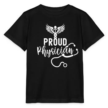 Fier Médecin Profession Médecin Médecin Médecin - T-shirt bio MINI CREATOR Stanley/Stella Enfant - noir - Devant - Mikhail (115cm)
