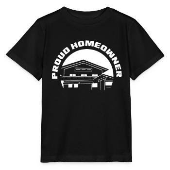 Fier propriétaire propriétaire propriétaire propriétaire hôte - T-shirt bio MINI CREATOR Stanley/Stella Enfant - noir - Devant - Mikhail (115cm)