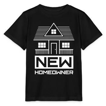 Maison de propriétaire propriétaire neuf - T-shirt bio MINI CREATOR Stanley/Stella Enfant - noir - Devant - Mikhail (115cm)