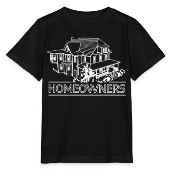 Propriétaire Propriétaire Maison propriétaire - T-shirt bio MINI CREATOR Stanley/Stella Enfant - noir - Devant - Mikhail (115cm)
