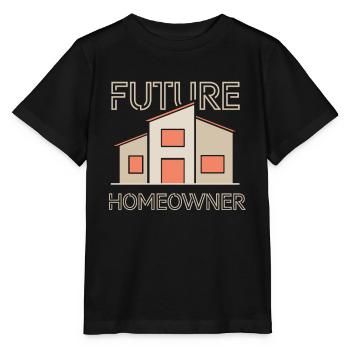 Futurs propriétaires Propriétaires Propriétaires - T-shirt bio MINI CREATOR Stanley/Stella Enfant - noir - Devant - Mikhail (115cm)