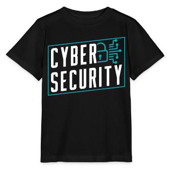 Cybersecurity Hack Hacking Hacker IT Security - Stanley/Stella MINI CREATOR Kids’ T-Shirt - black - Front - Mikhail (115cm)