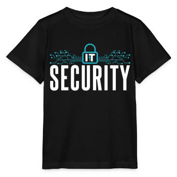 It Security Hack Cybersecurity Hacking Hacker - Stanley/Stella MINI CREATOR Kids’ T-Shirt - black - Front - Mikhail (115cm)