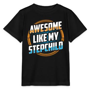 Fantastique comme mon beau-fils beau-père beau-père - T-shirt bio MINI CREATOR Stanley/Stella Enfant - noir - Devant - Mikhail (115cm)