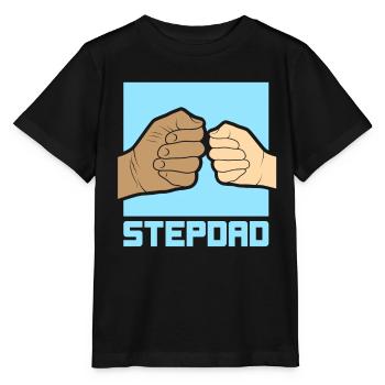 Beau-père Beau-père Beau-père Fête des pères - T-shirt bio MINI CREATOR Stanley/Stella Enfant - noir - Devant - Mikhail (115cm)