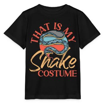 Serpent serpent qui est mon serpent - T-shirt bio MINI CREATOR Stanley/Stella Enfant - noir - Devant - Mikhail (115cm)