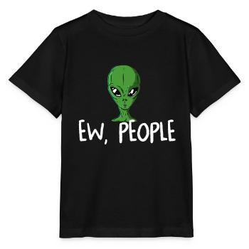 Alien - Stanley/Stella Kinder T-Shirt MINI CREATOR  - Schwarz - Vorne - Mikhail (115cm)