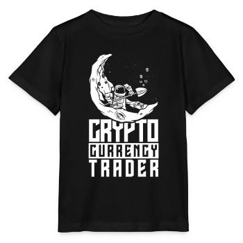 Cryptocurrency Trader Trader Crypto Crypto - T-shirt bio MINI CREATOR Stanley/Stella Enfant - noir - Devant - Mikhail (115cm)