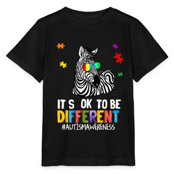 Autismus Geschenk Autist Asperger ADHS Autism - Stanley/Stella Kinder T-Shirt MINI CREATOR  - Schwarz - Vorne - Mikhail (115cm)