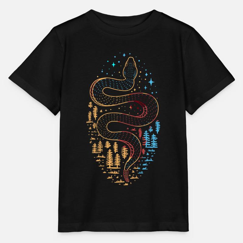 Serpent - T-shirt bio MINI CREATOR Stanley/Stella Enfant - noir