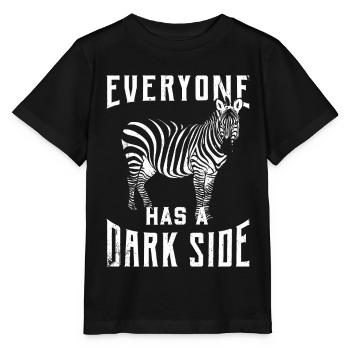 Zebra Gift Black and White Safari Savannah Steppe - Stanley/Stella MINI CREATOR Kids’ T-Shirt - black - Front - Mikhail (115cm)