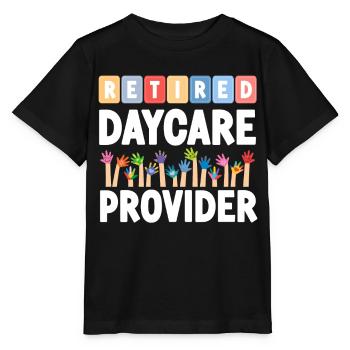 Childcare Daycare Provider Teacher - Stanley/Stella MINI CREATOR Kids’ T-Shirt - black - Front - Mikhail (115cm)