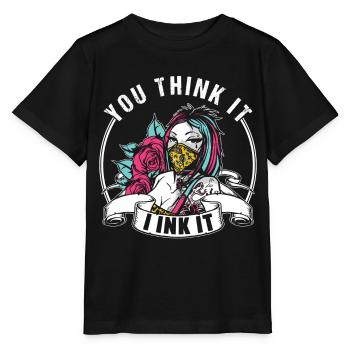 Tattoo Artist Tattoo Tattoo Studio Tattoo - Stanley/Stella MINI CREATOR Kids’ T-Shirt - black - Front - Mikhail (115cm)