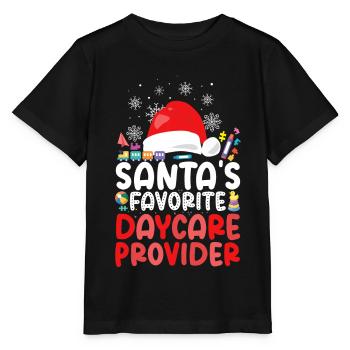 Childcare Daycare Provider Teacher - Stanley/Stella MINI CREATOR Kids’ T-Shirt - black - Front - Mikhail (115cm)
