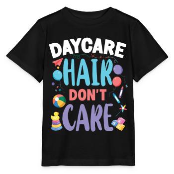 Childcare Daycare Provider Teacher - Stanley/Stella MINI CREATOR Kids’ T-Shirt - black - Front - Mikhail (115cm)