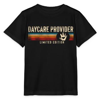 Childcare Daycare Provider Teacher - Stanley/Stella MINI CREATOR Kids’ T-Shirt - black - Front - Mikhail (115cm)