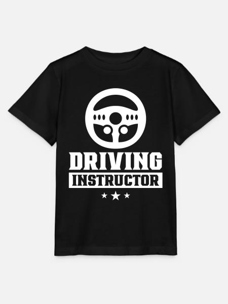 Fahrlehrer Fahrschüler Fahrschule Fahrstunde - Stanley/Stella T-shirt MINI CREATOR til børn - sort