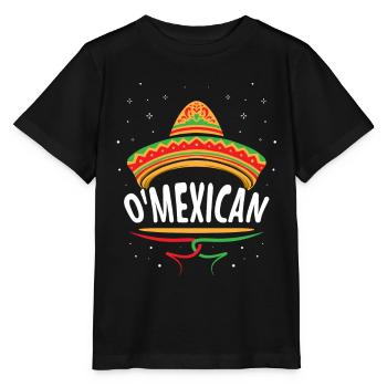 O’Mexicain Irlandais Mexicain Irlandais Irlande - T-shirt bio MINI CREATOR Stanley/Stella Enfant - noir - Devant - Mikhail (115cm)