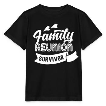 Survivor of a Family Reunion Family Team - Stanley/Stella MINI CREATOR Kids’ T-Shirt - black - Front - Mikhail (115cm)