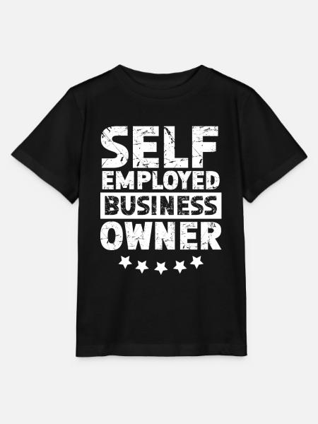 Selbständiger Geschäftsinhaber Selbstständig - Stanley/Stella Kinder T-Shirt MINI CREATOR - Schwarz