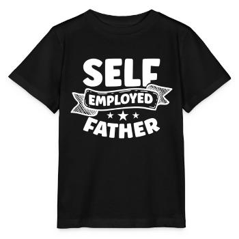 Père indépendant Pigiste Indépendant - T-shirt bio MINI CREATOR Stanley/Stella Enfant - noir - Devant - Mikhail (115cm)