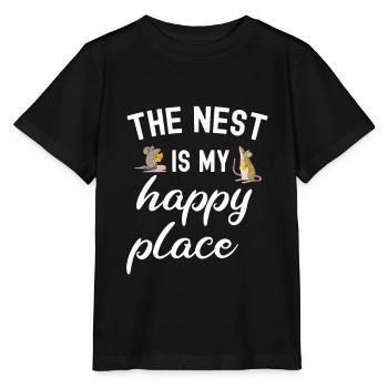 Mouse Tshirt Mice Men Kids Women - Stanley/Stella MINI CREATOR Kids’ T-Shirt - black - Front - Mikhail (115cm)