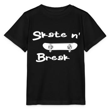 Skater Skateboard Cadeau Halfpipe Sk8 Ollie - T-shirt bio MINI CREATOR Stanley/Stella Enfant - noir - Devant - Mikhail (115cm)