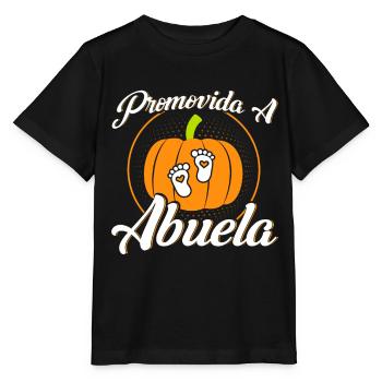 Pregnancy Announcement Baby Announcement - Stanley/Stella MINI CREATOR Kids’ T-Shirt - black - Front - Mikhail (115cm)