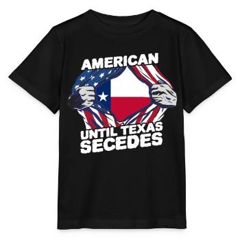 Amerikaner Bis Zur Abspaltung Von Texas Texaner - Stanley/Stella Kinder T-Shirt MINI CREATOR  - Schwarz - Vorne - Mikhail (115cm)
