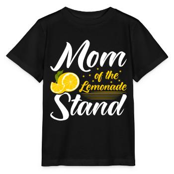 Jus de citron Jus de citron Limonade - T-shirt bio MINI CREATOR Stanley/Stella Enfant - noir - Devant - Mikhail (115cm)