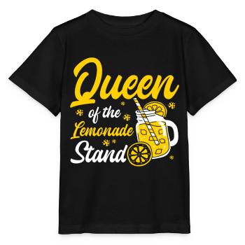 Jus de citron Jus de citron Limonade - T-shirt bio MINI CREATOR Stanley/Stella Enfant - noir - Devant - Mikhail (115cm)