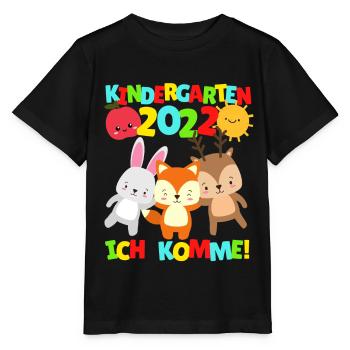 Maternelle Je viens Enfant de maternelle 2022 - T-shirt bio MINI CREATOR Stanley/Stella Enfant - noir - Devant - Mikhail (115cm)