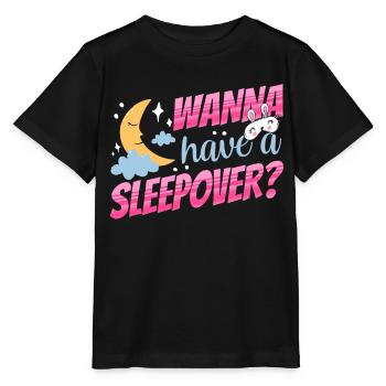 Envie d’une nuitée ? Nuit Party Sweet - T-shirt bio MINI CREATOR Stanley/Stella Enfant - noir - Devant - Mikhail (115cm)