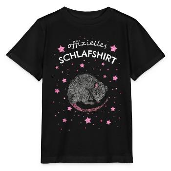 Offizielles Schlafshirt Mäusebesitzer Ratten - Stanley/Stella Kinder T-Shirt MINI CREATOR  - Schwarz - Vorne - Mikhail (115cm)