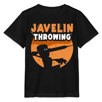 Lancer de javelot Lancer de javelot Lancer de javelot Lancer de javelot - T-shirt bio MINI CREATOR Stanley/Stella Enfant - noir - Devant - Mikhail (115cm)