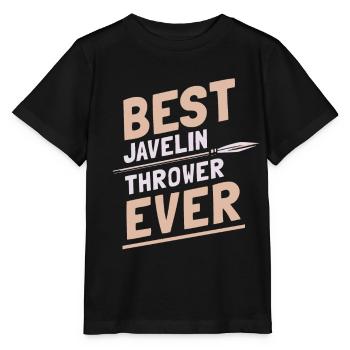 Bester Speerwerfer Aller Zeiten Speerwerfen Speer - Stanley/Stella Kinder T-Shirt MINI CREATOR  - Schwarz - Vorne - Mikhail (115cm)