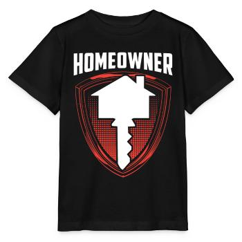 Propriétaire Propriétaire Maison Hôte - T-shirt bio MINI CREATOR Stanley/Stella Enfant - noir - Devant - Mikhail (115cm)