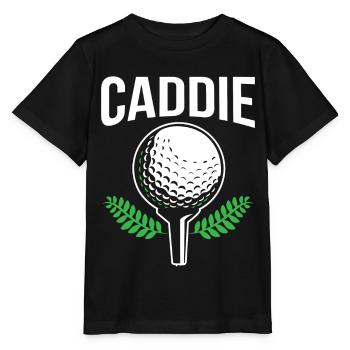 Caddie Golfing Profession Golfeur Golfeur - T-shirt bio MINI CREATOR Stanley/Stella Enfant - noir - Devant - Mikhail (115cm)