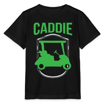Caddie Profession Golfeur Golf Golf - T-shirt bio MINI CREATOR Stanley/Stella Enfant - noir - Devant - Mikhail (115cm)