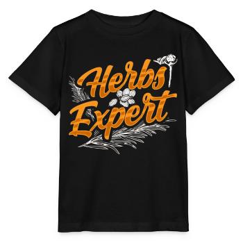 Herb Expert Herb Herb Garden - T-shirt bio MINI CREATOR Stanley/Stella Enfant - noir - Devant - Mikhail (115cm)